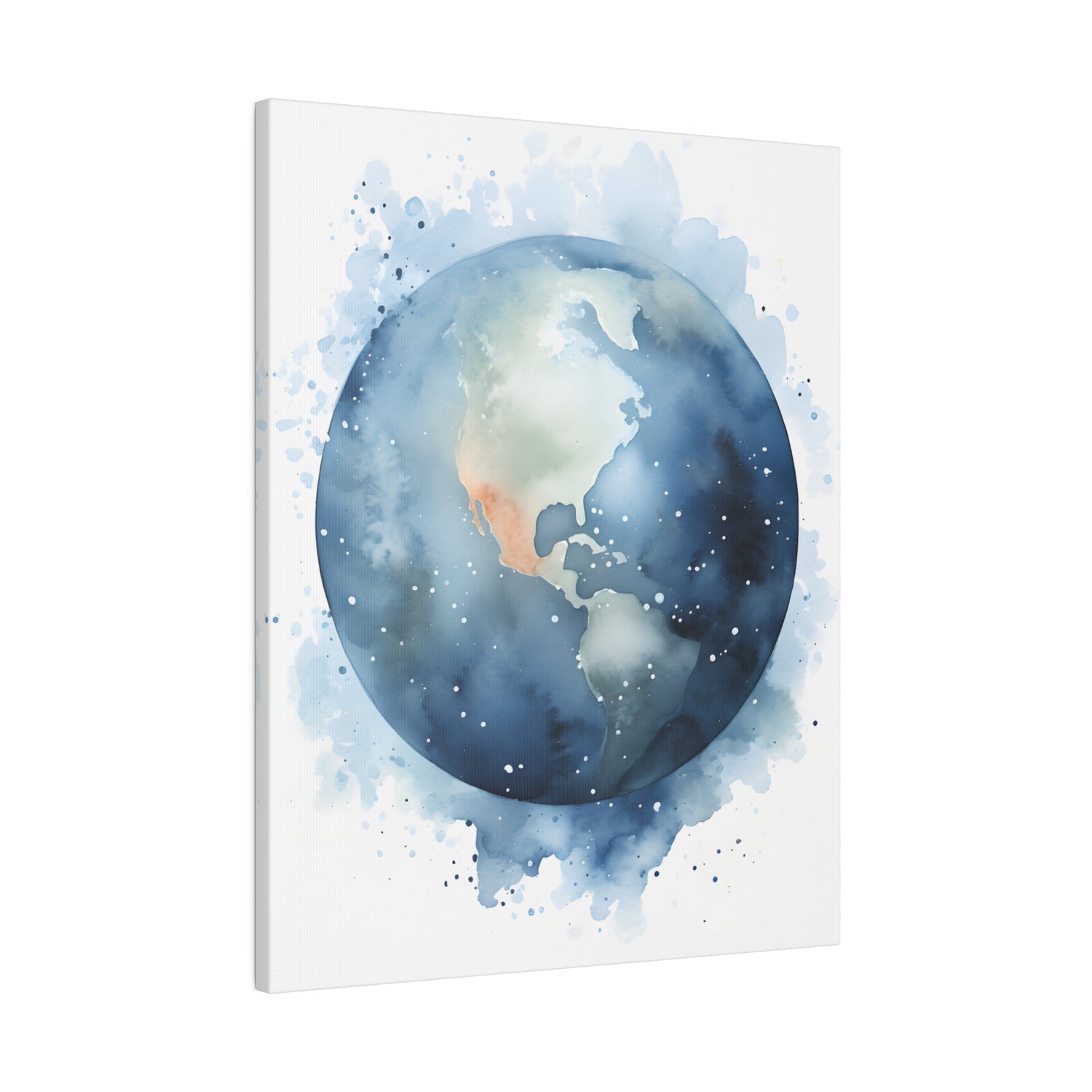 .75&quot; Matte Canvas - Celestial Splash Globe