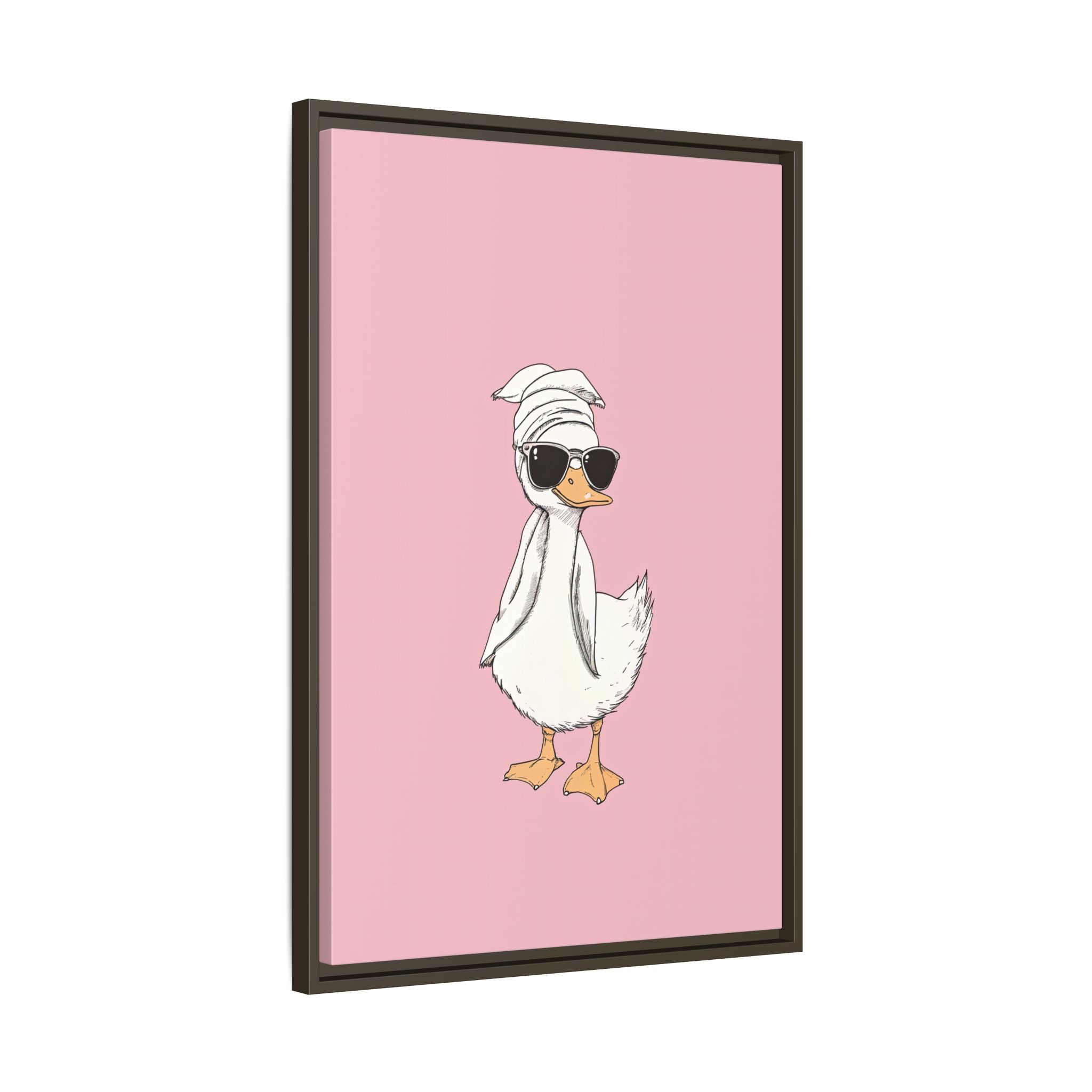 Framed Canvas - Sassy Duck Retreat