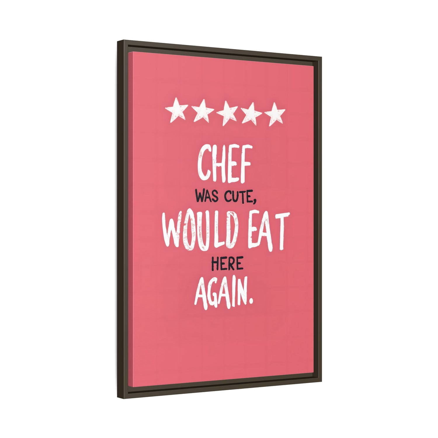 Framed Canvas - Chef’s Charm