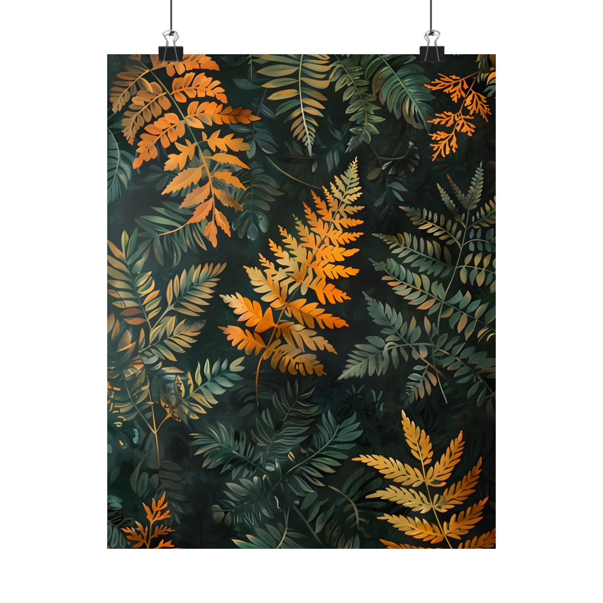 Golden Fern Elegance