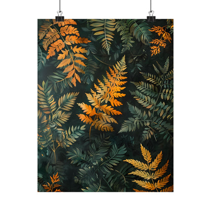 Golden Fern Elegance