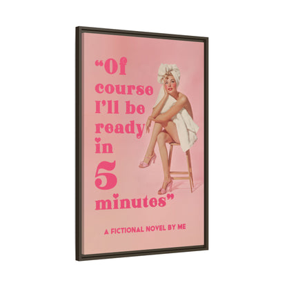 Framed Canvas - Ready in 5 Minutes