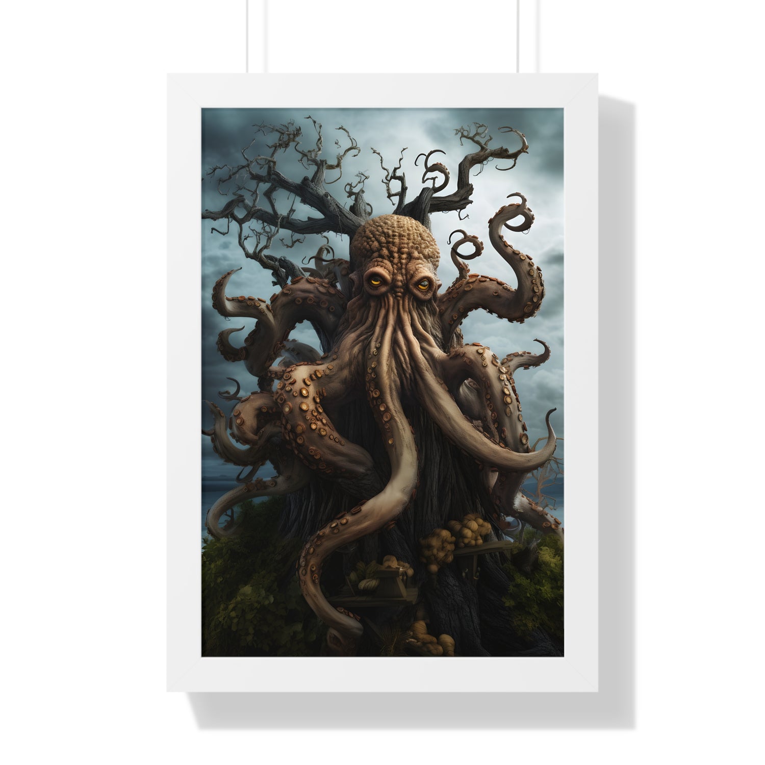 Framed Paper Print - Cthulhu&