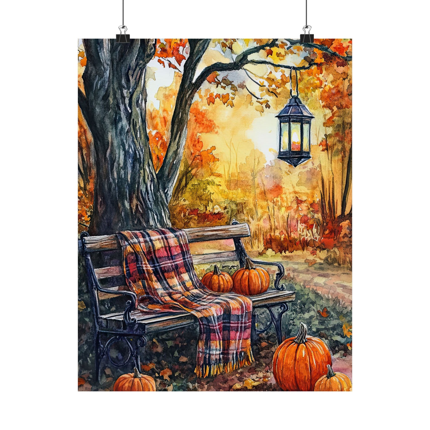 Golden Pause in Fall