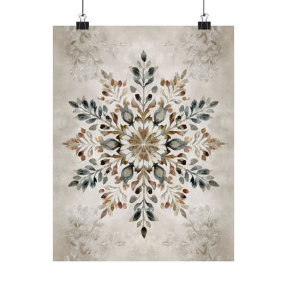 Nordic Botanical Snowflake