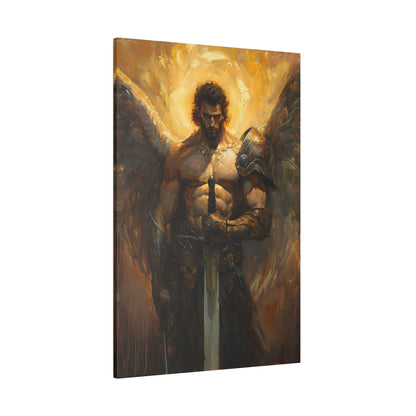 .75&quot; Matte Canvas - Celestial Warrior&