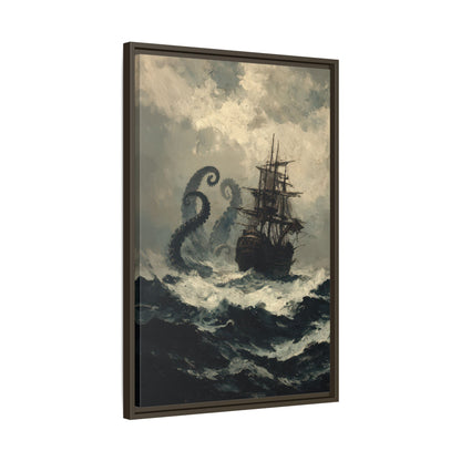 Framed Canvas - Into the Kraken’s Wake