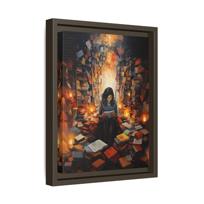 Framed Canvas - The Sanctuary of Stories
