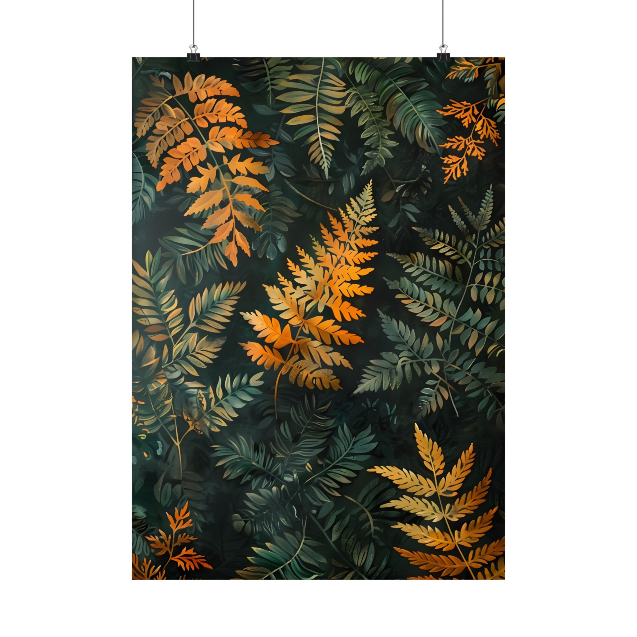 Golden Fern Elegance