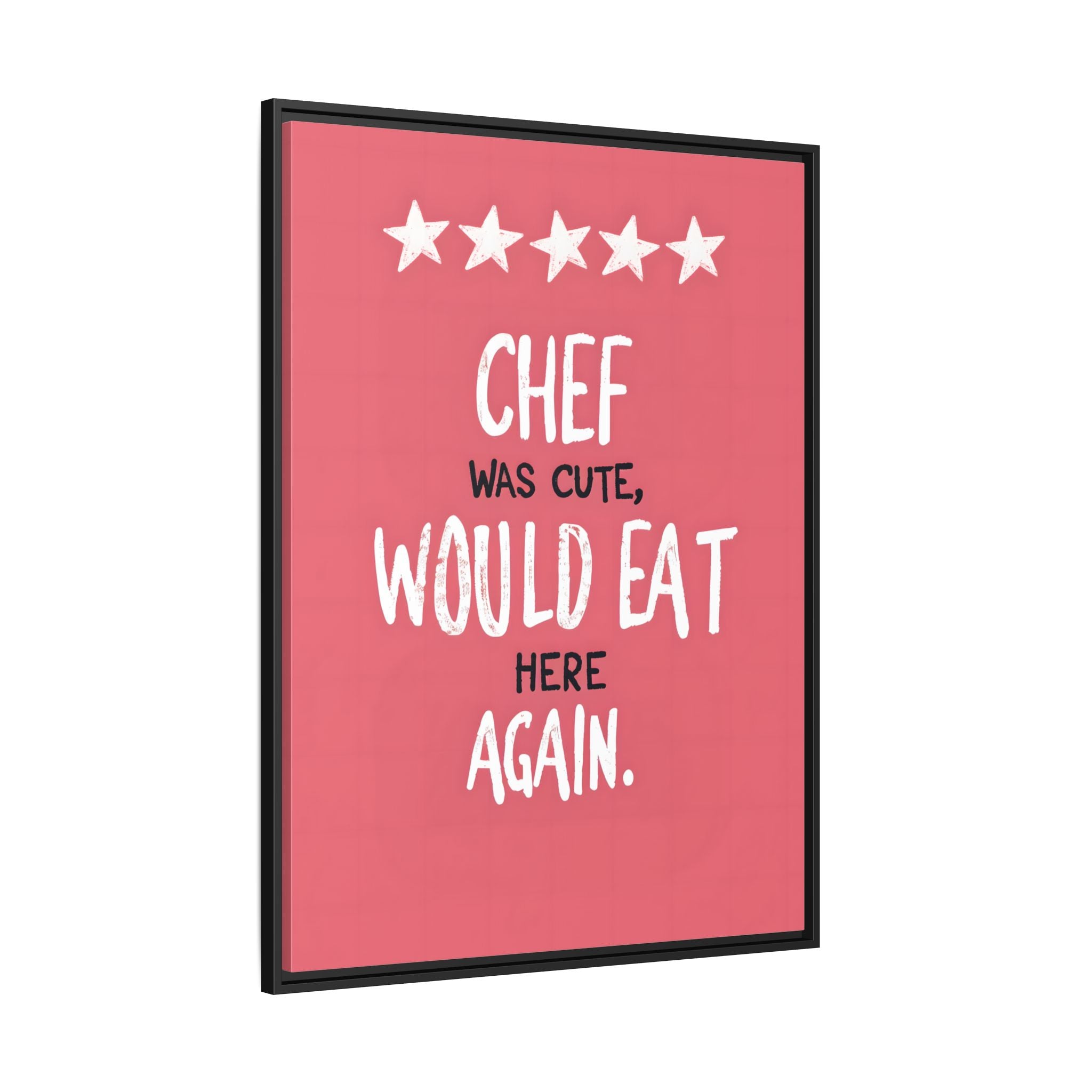 Framed Canvas - Chef’s Charm
