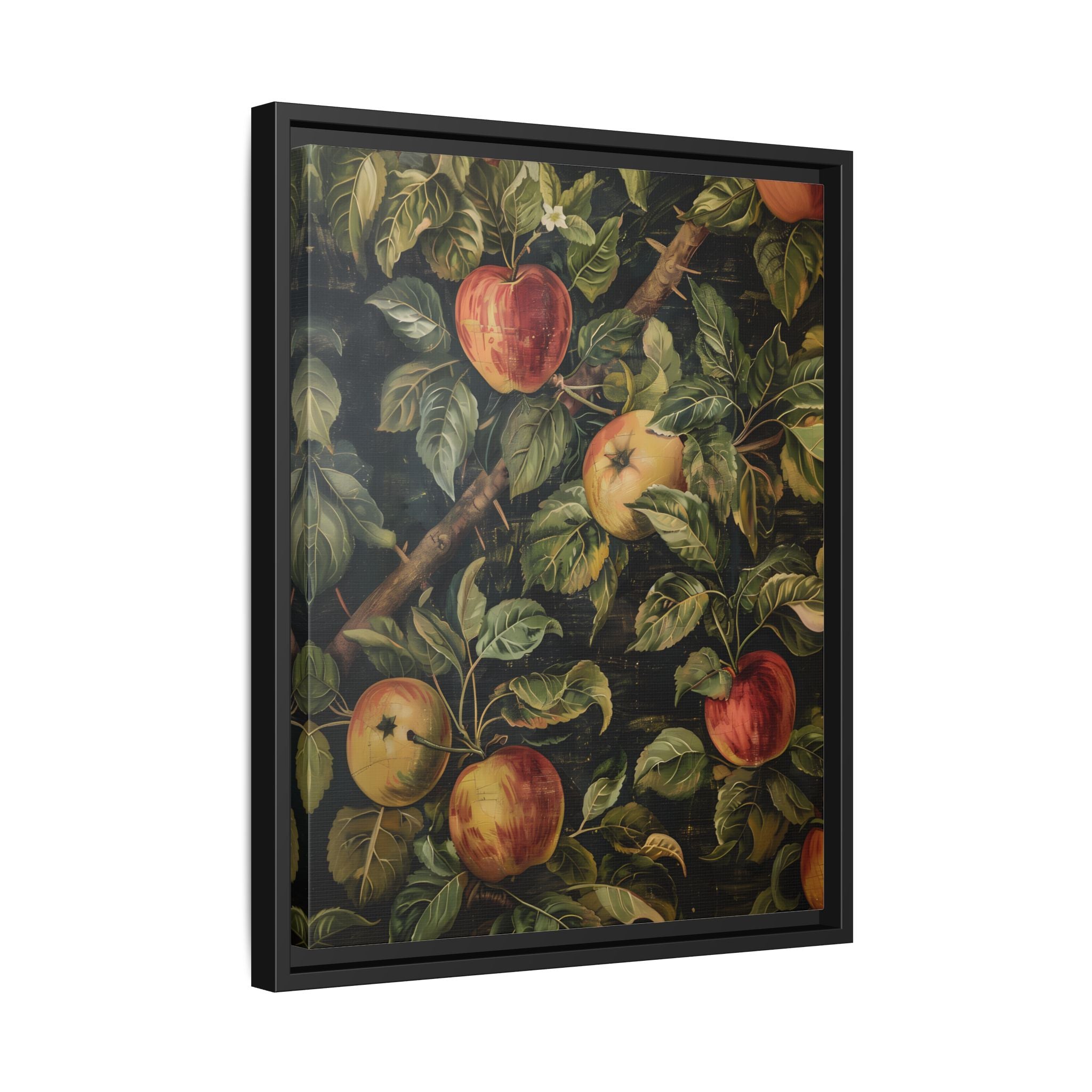 Framed Canvas - Orchard Harvest Apples
