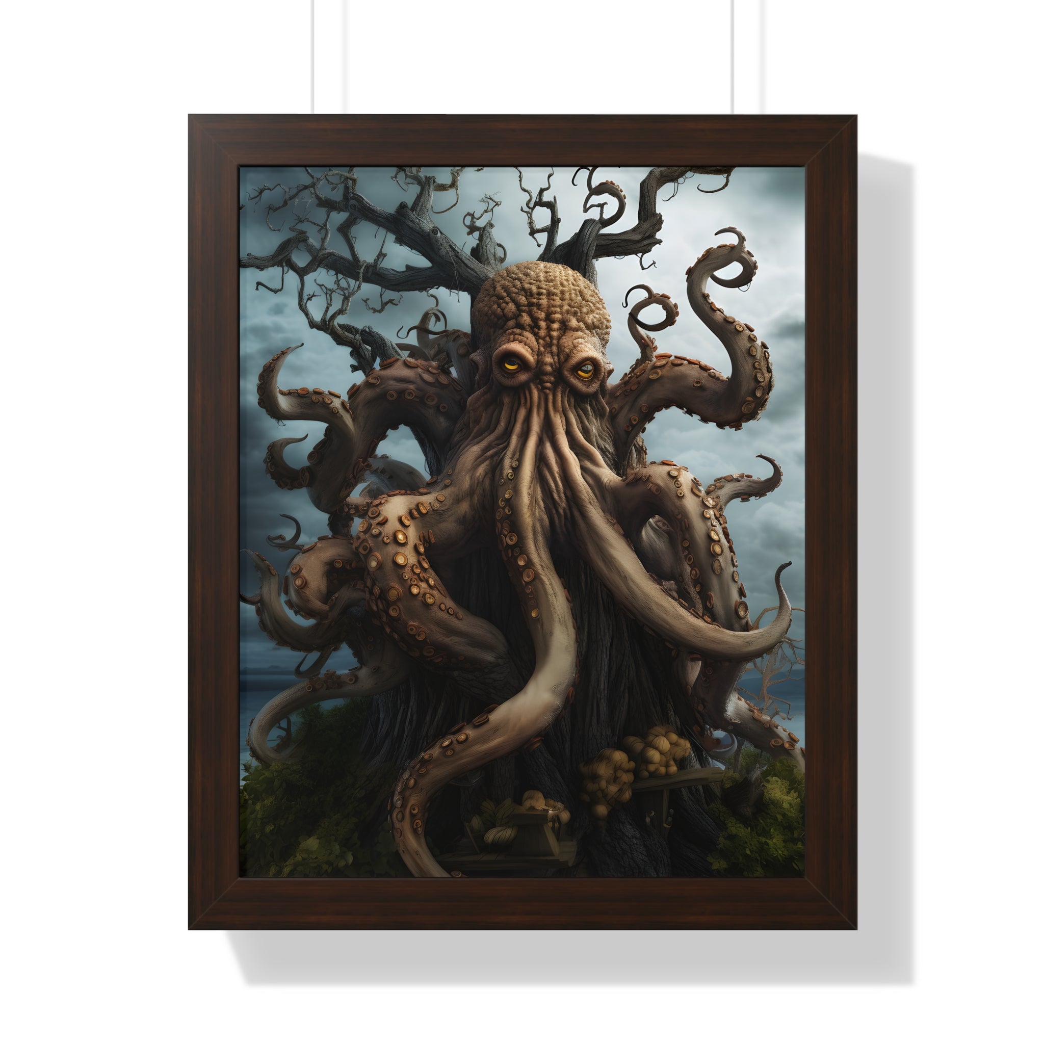 Framed Paper Print - Cthulhu&