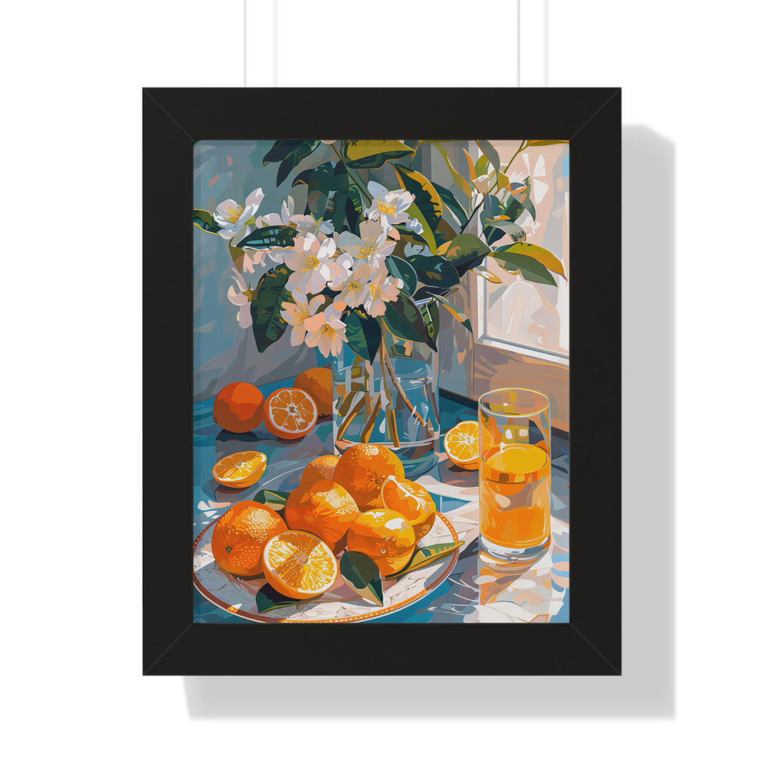 Framed Paper Print - Citrus Blossom Morning