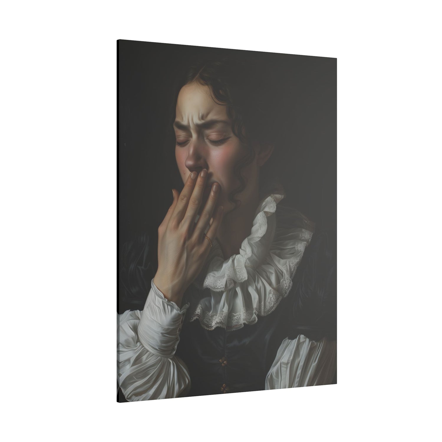 .75" Matte Canvas - Oh No, It Hit Me