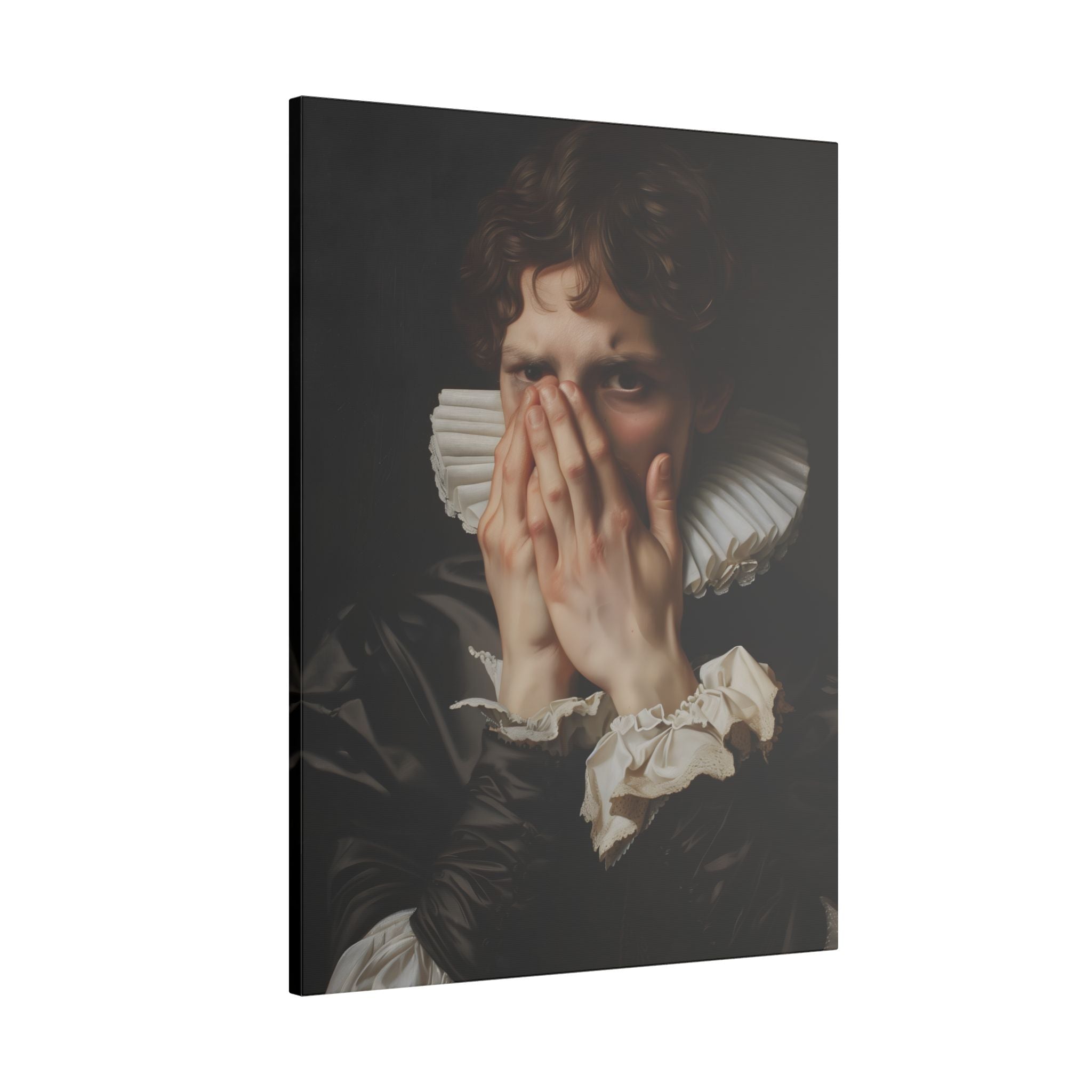 .75" Matte Canvas - The Foul Flush Reaction