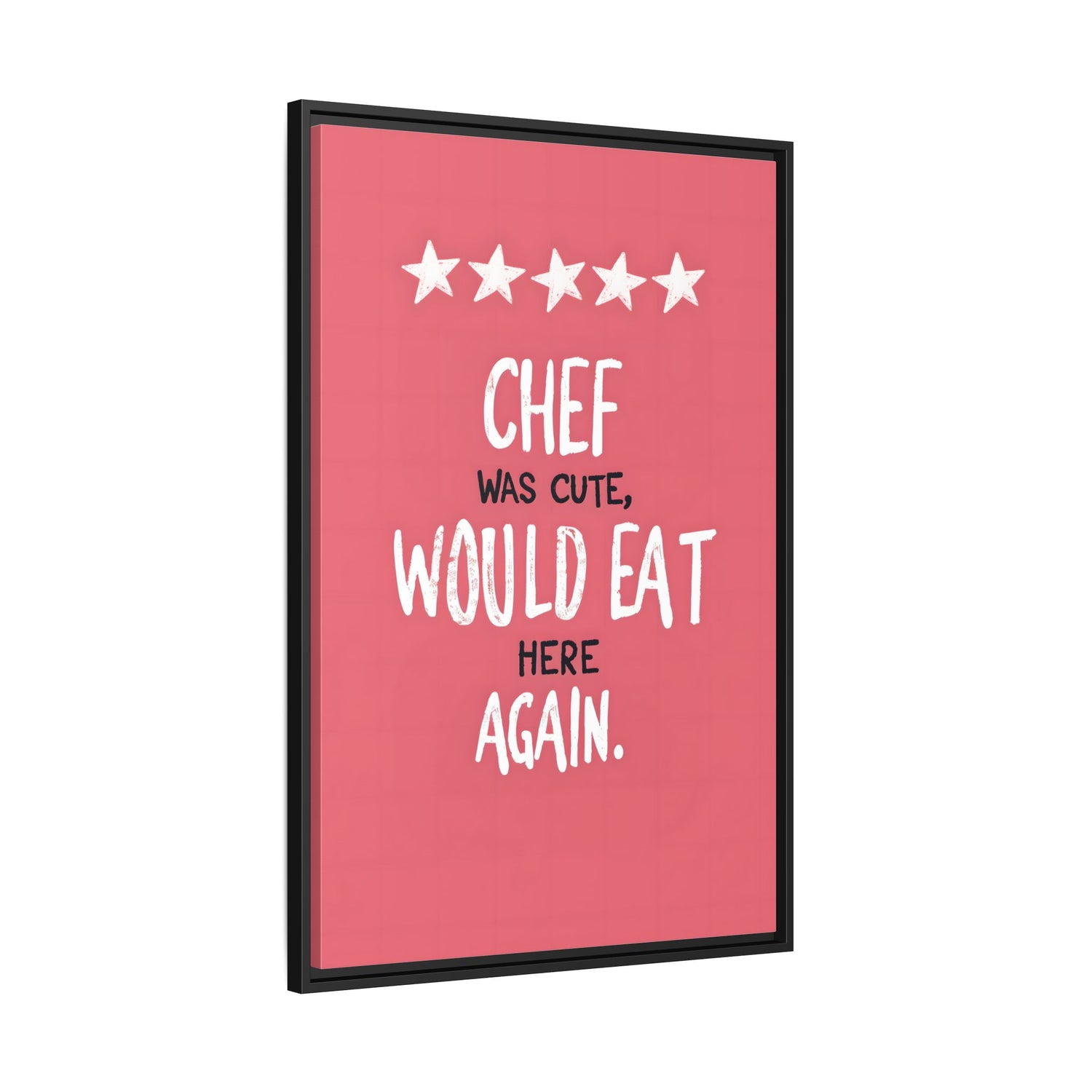 Framed Canvas - Chef’s Charm
