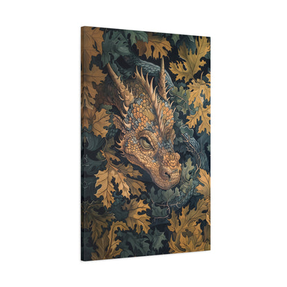 1.25" Matte Canvas - Enchanted Forest Dragon