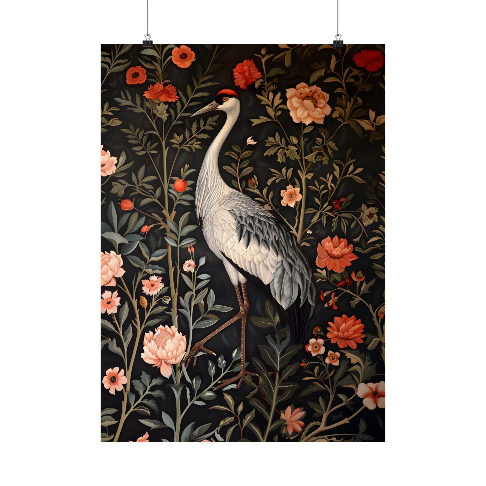 Victorian Crane Elegance