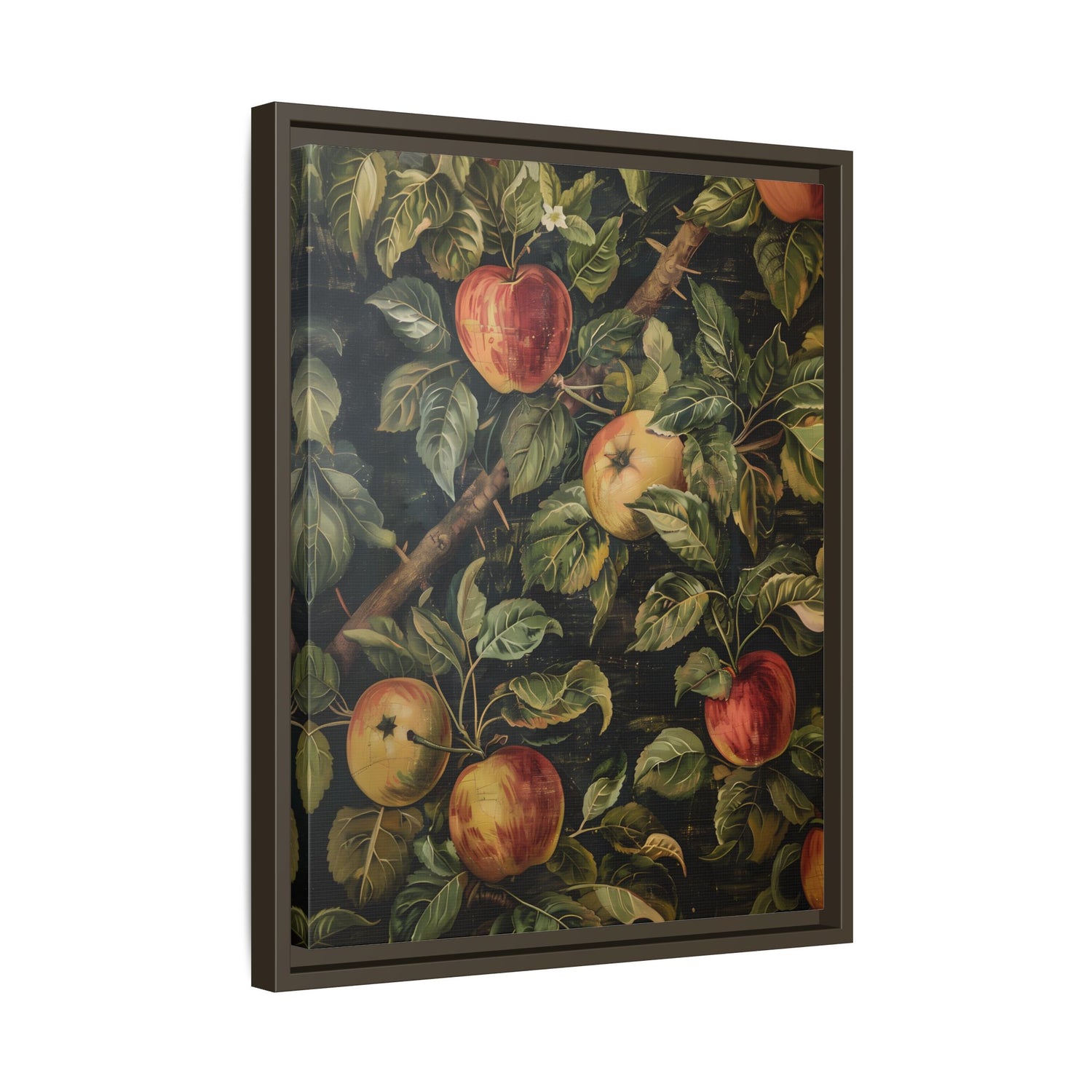 Framed Canvas - Orchard Harvest Apples