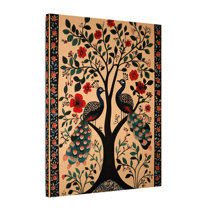 .75" Matte Canvas - Lovers Under Blooming Canopy
