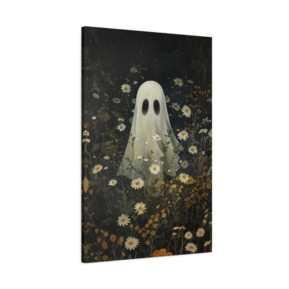 1.25" Matte Canvas - Daisy Meadow Ghost
