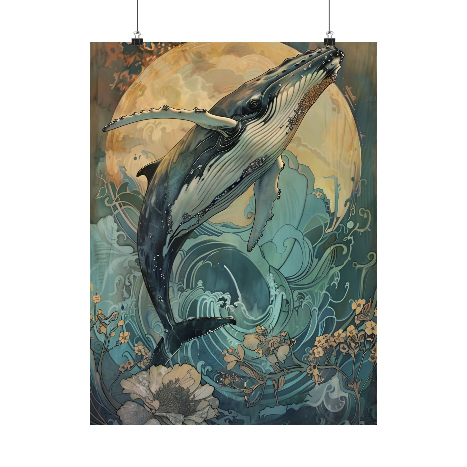 Moonrise Humpback Bloom