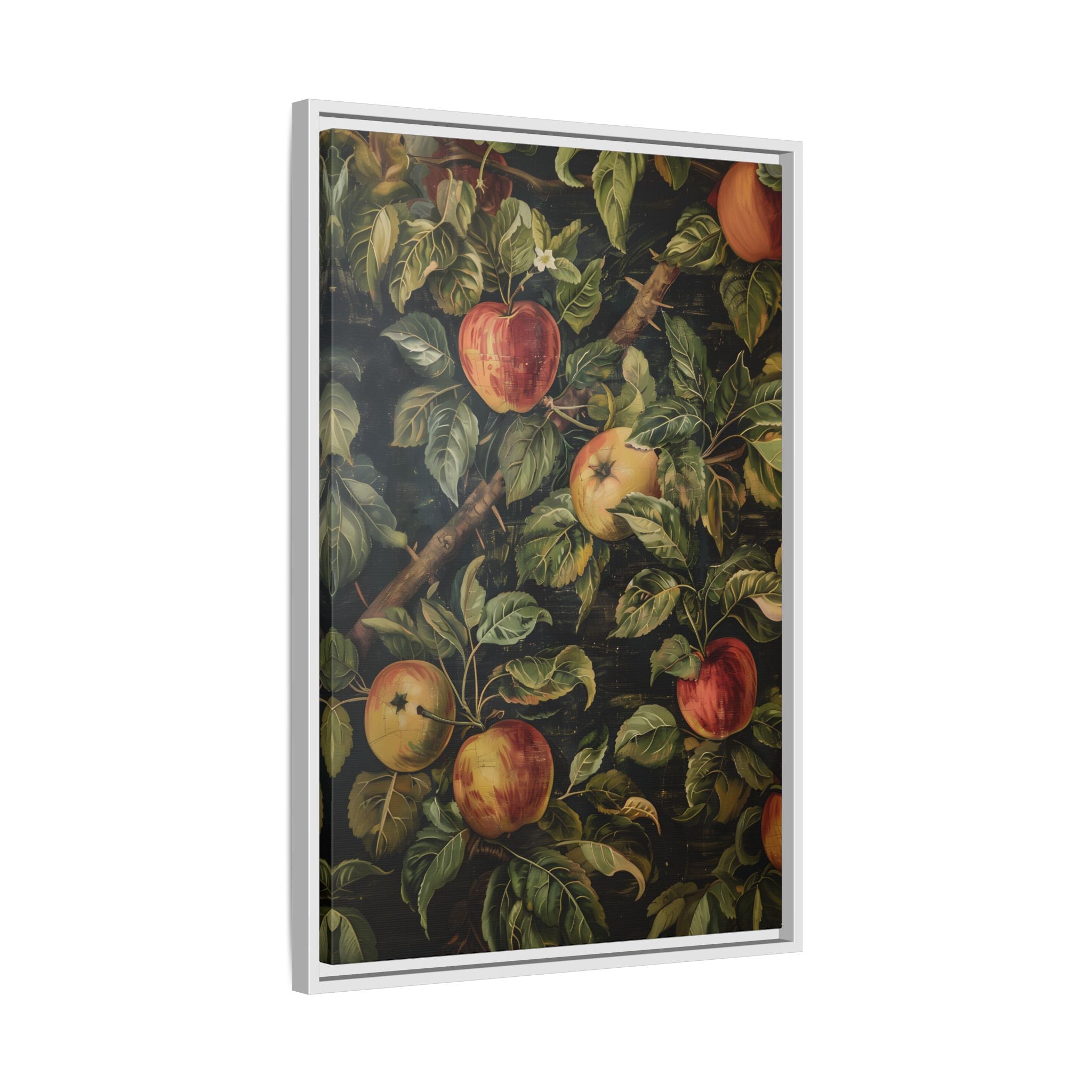Framed Canvas - Orchard Harvest Apples