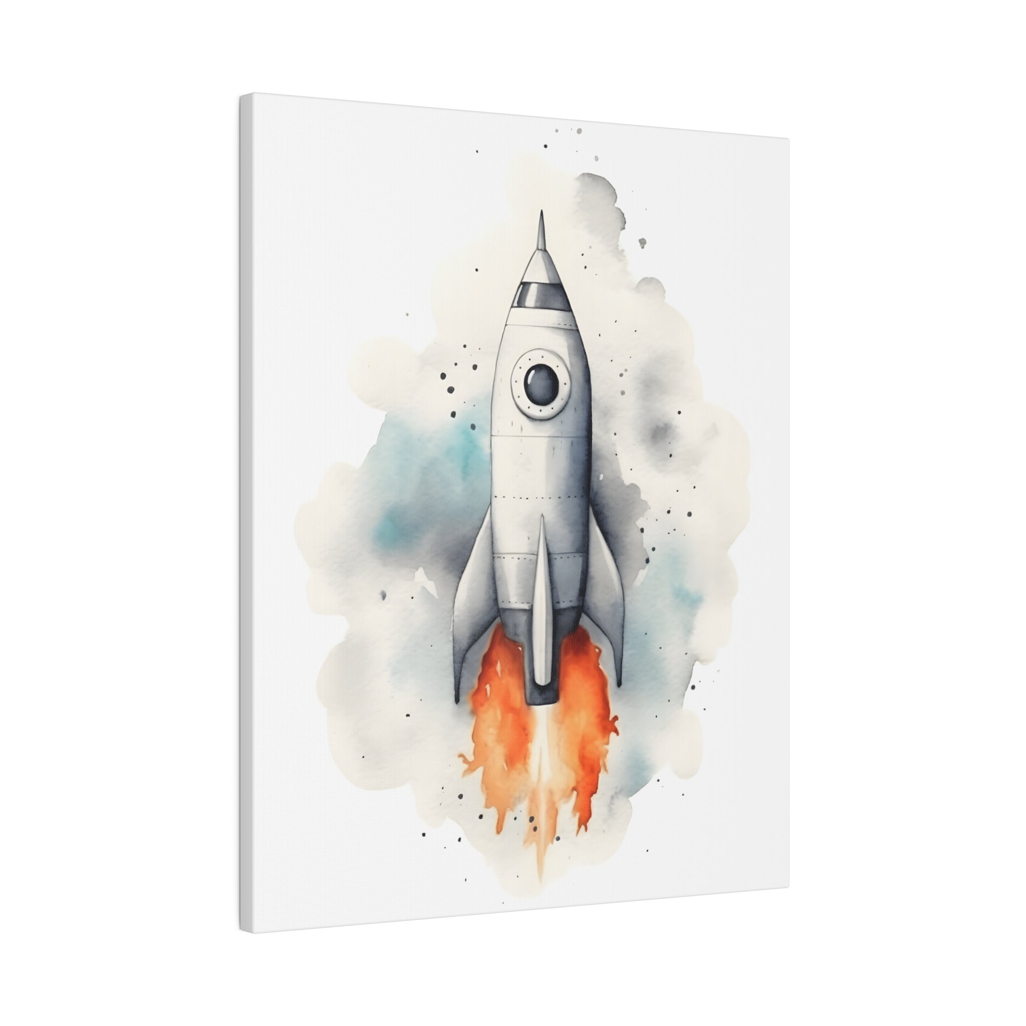 .75&quot; Matte Canvas - Cosmic Liftoff Dreams