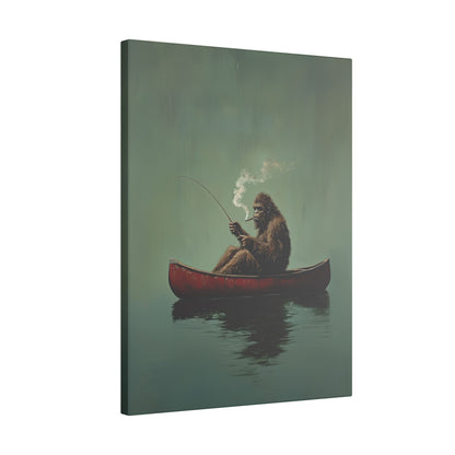 .75&quot; Matte Canvas - Bigfoot Canoe Adventure