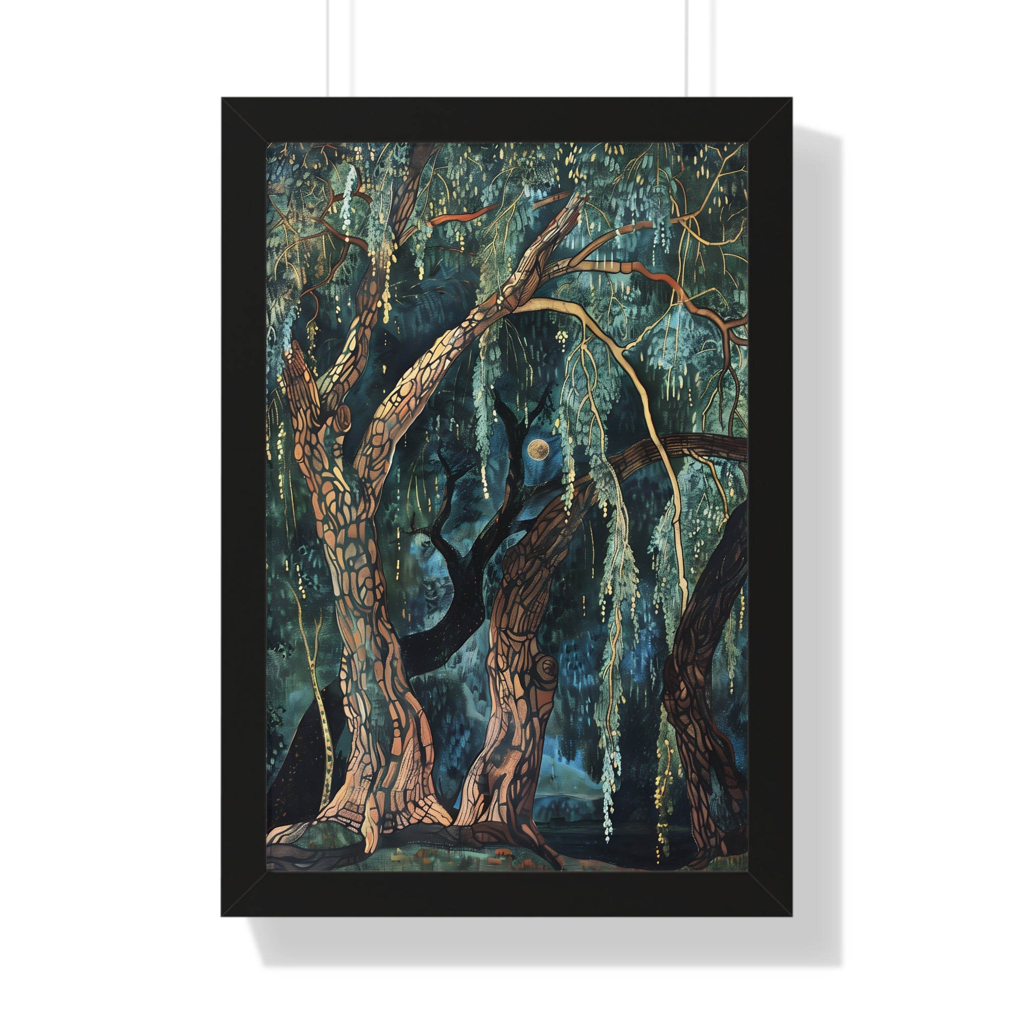 Framed Paper Print - Morris Willow Whispers