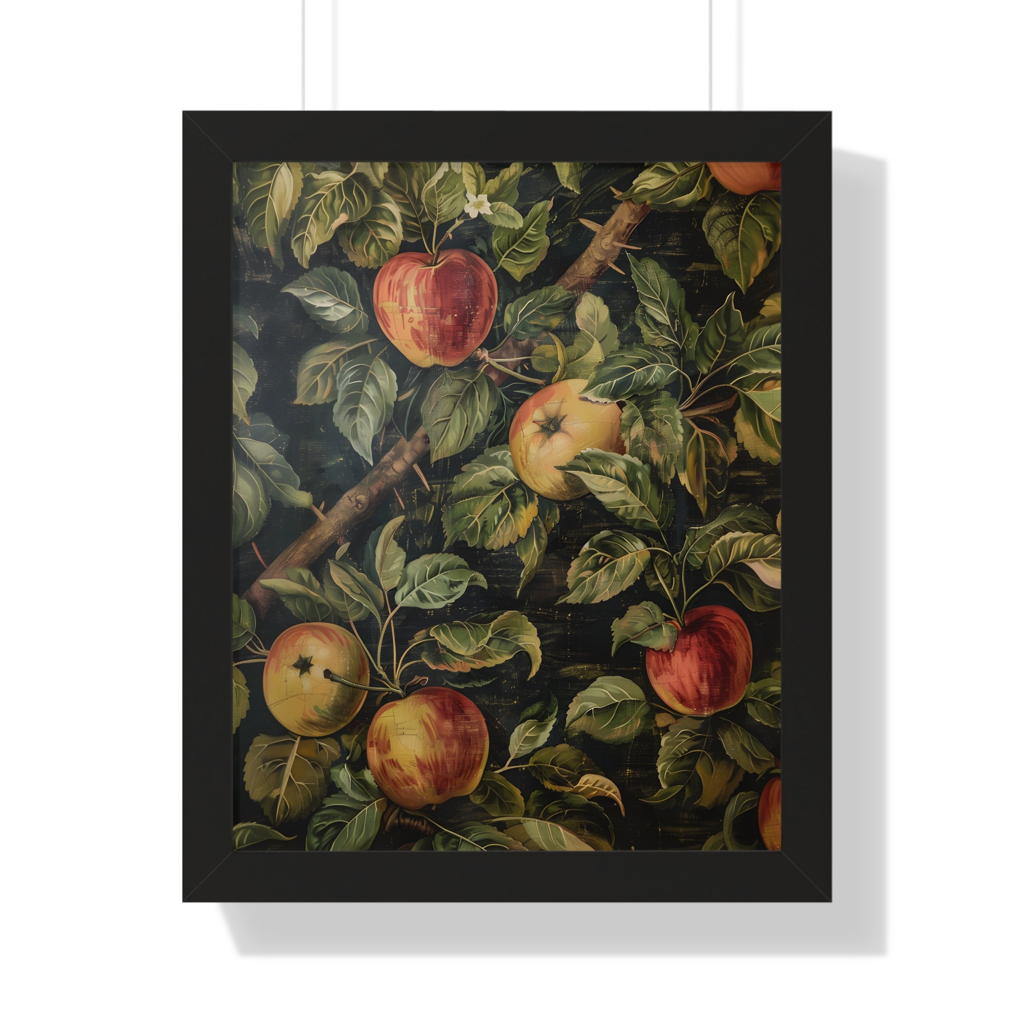 Framed Paper Print - Orchard Harvest Apples