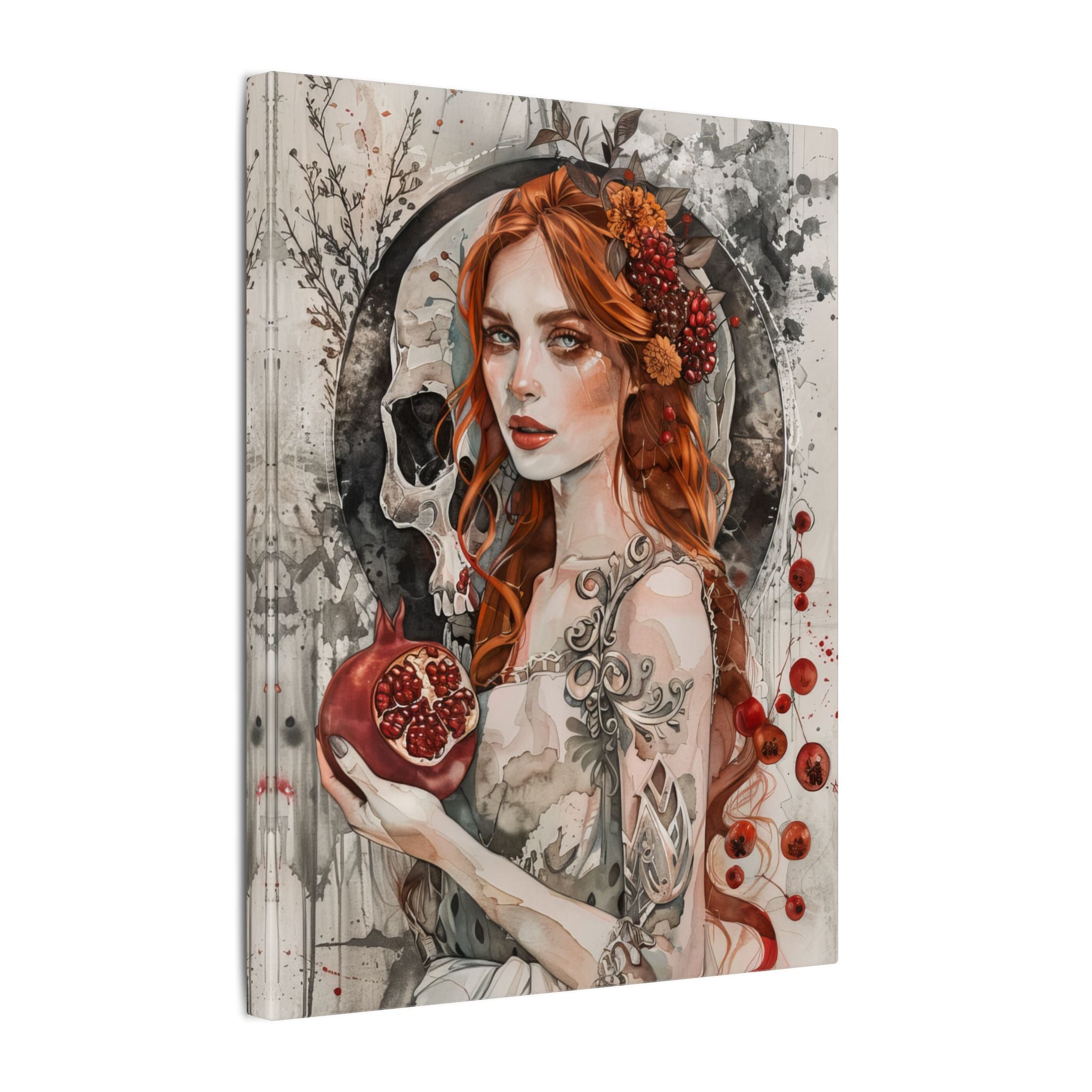 .75" Matte Canvas - Persephone’s Pomegranate Curse