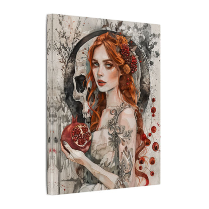 .75" Matte Canvas - Persephone’s Pomegranate Curse