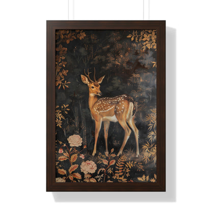 Framed Paper Print - Enchanted Forest Doe