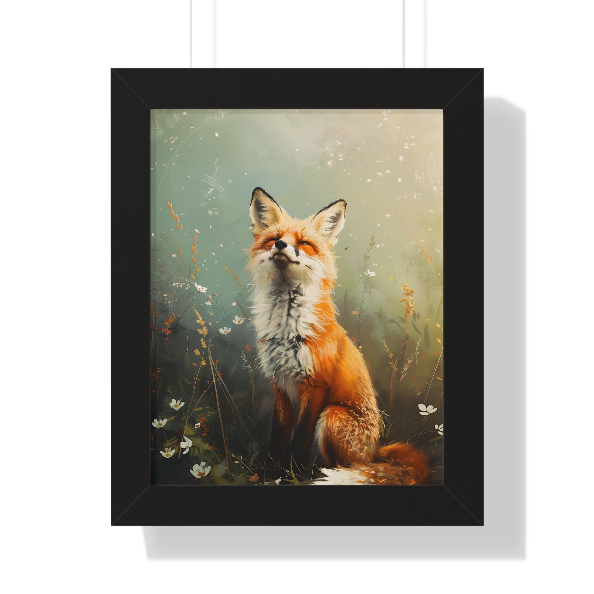 Framed Paper Print - Woodland Fox&