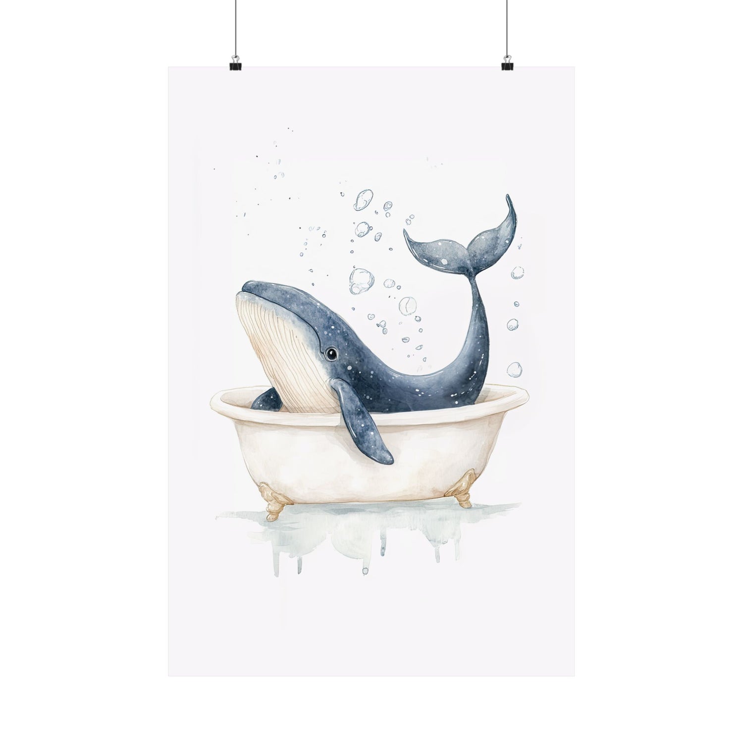Whale Tub Bubble Splash