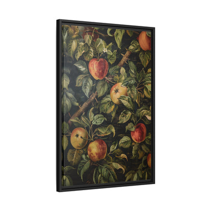 Framed Canvas - Orchard Harvest Apples