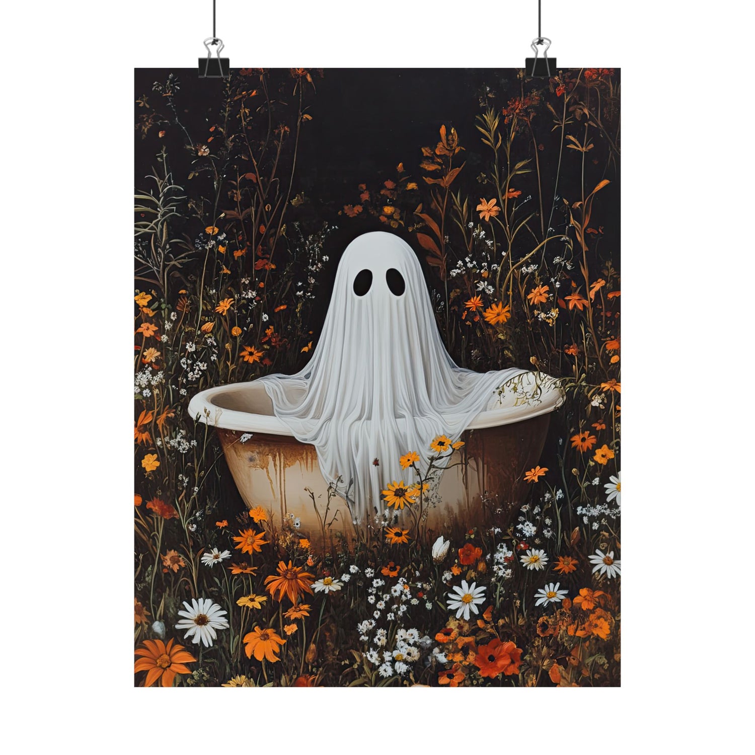 Wildflower Bathtub Ghost