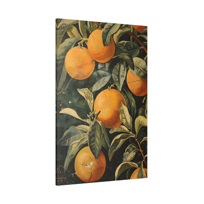 .75&quot; Matte Canvas - Citrus Grove Splendor