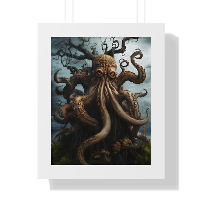 Framed Paper Print - Cthulhu&