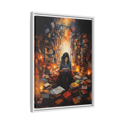 Framed Canvas - The Sanctuary of Stories