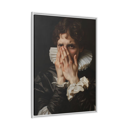 Framed Canvas - The Foul Flush Reaction
