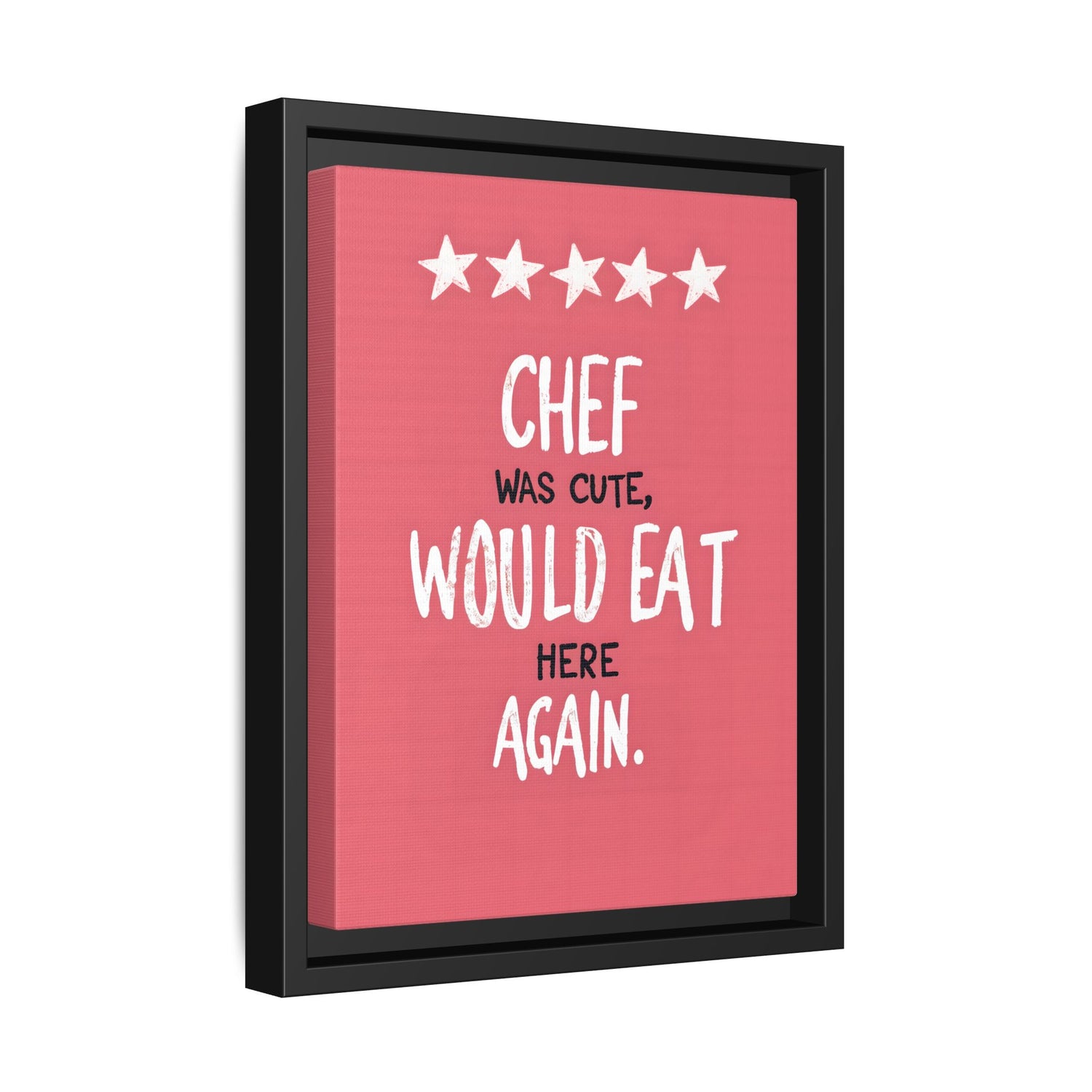 Framed Canvas - Chef’s Charm