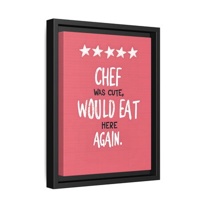 Framed Canvas - Chef’s Charm
