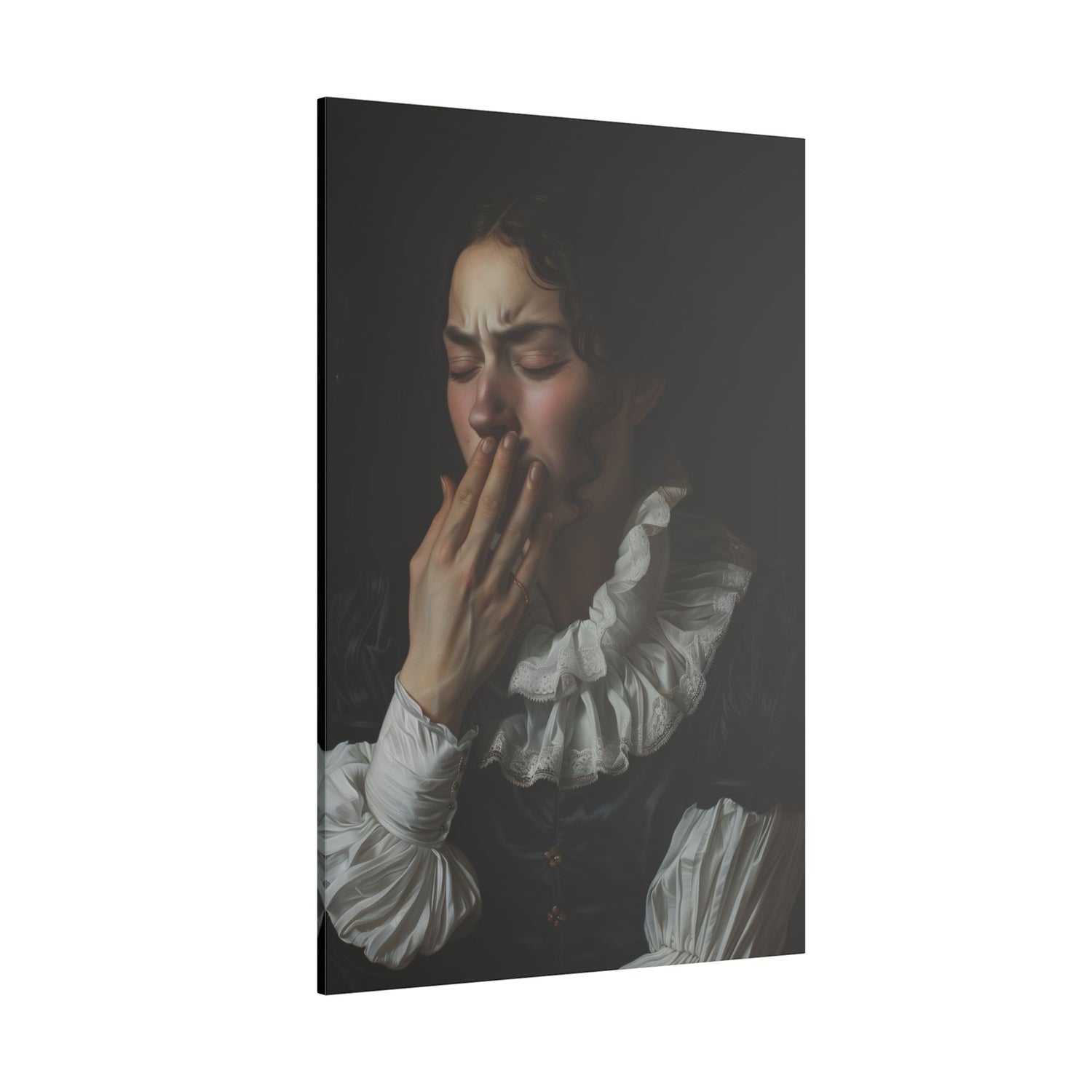 .75" Matte Canvas - Oh No, It Hit Me
