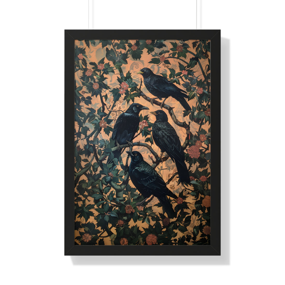 Framed Paper Print - Rook&