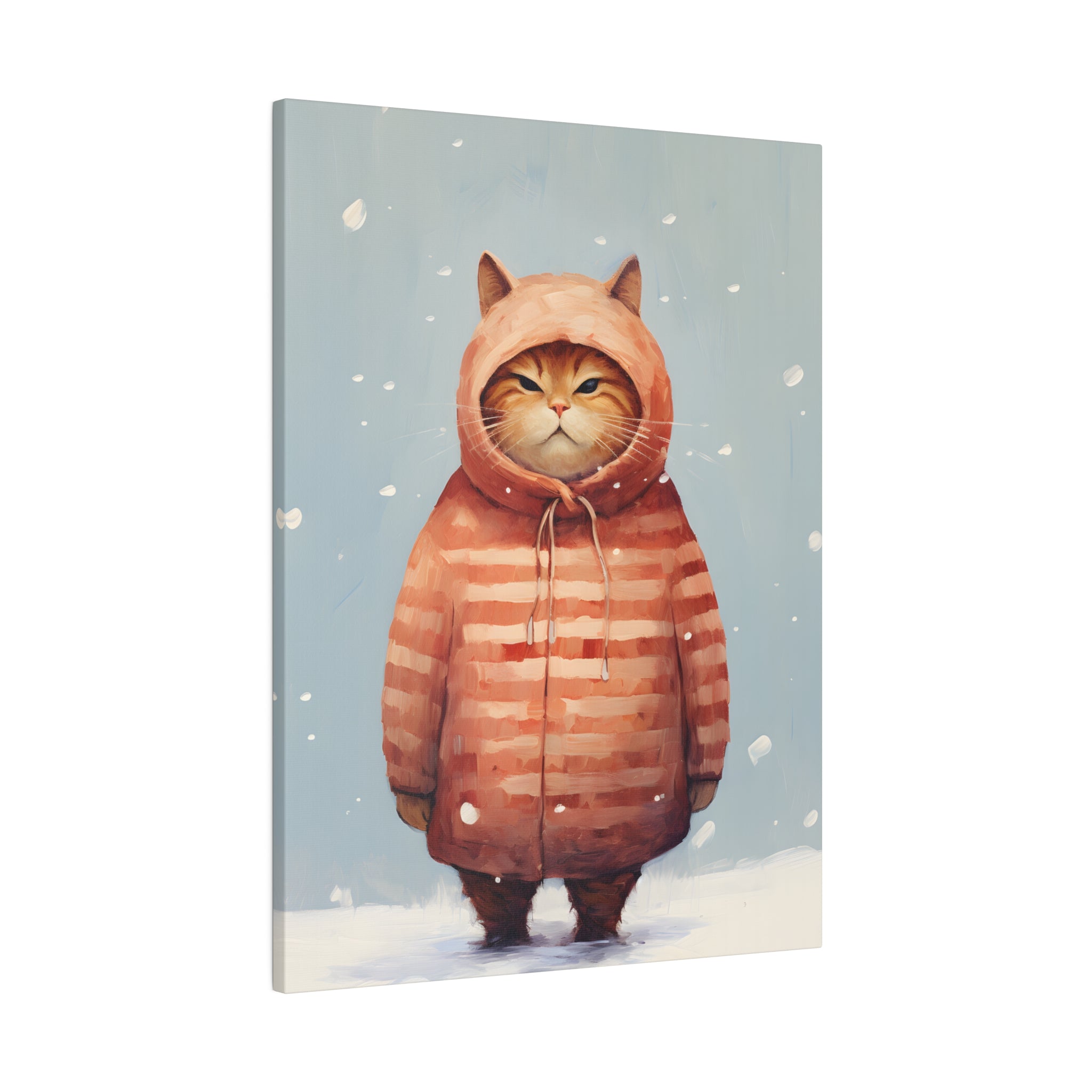 .75&quot; Matte Canvas - Grumpy Winter Floof