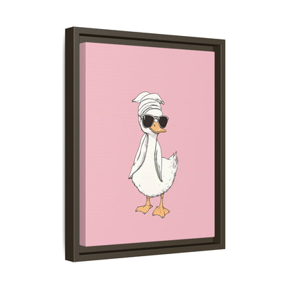 Framed Canvas - Sassy Duck Retreat