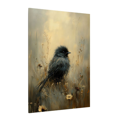 .75" Matte Canvas - Golden Meadow Bird