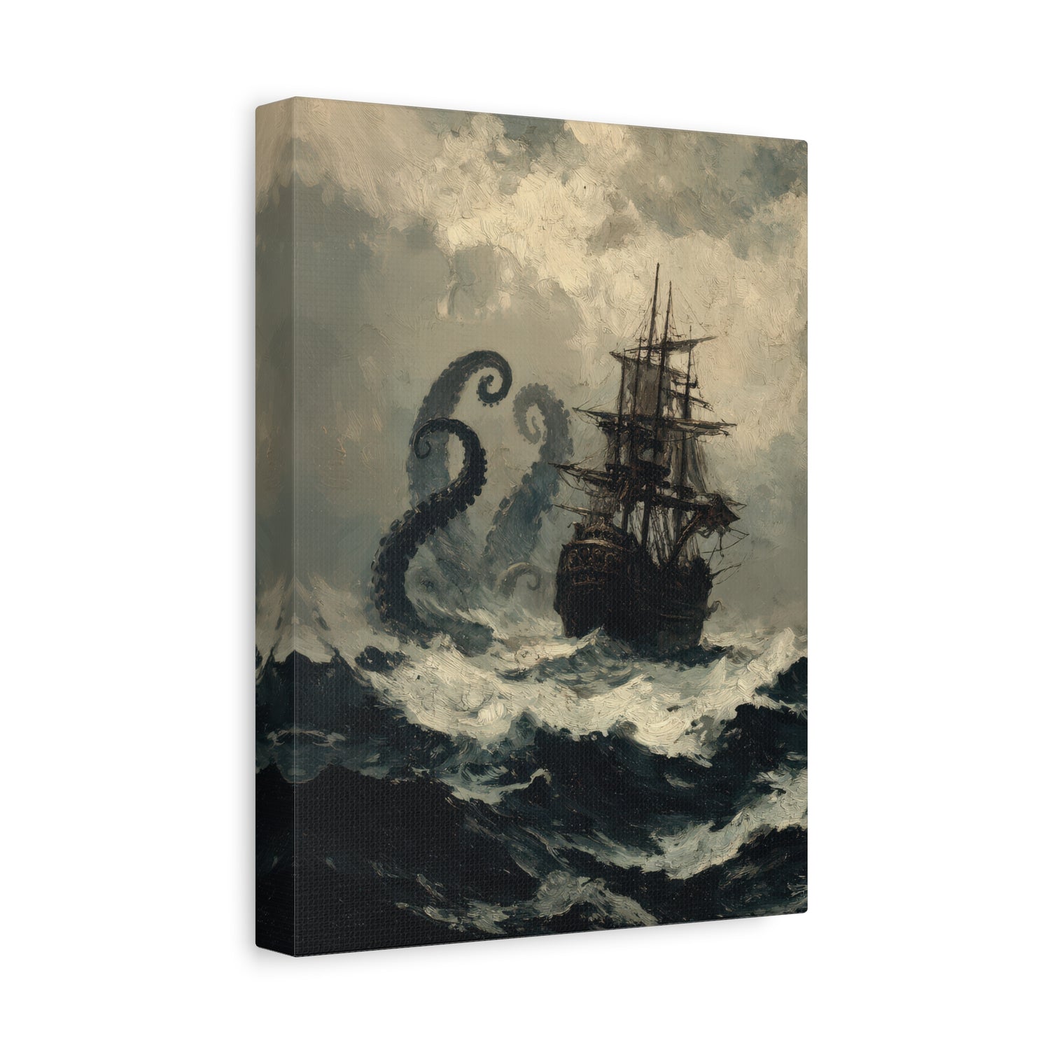1.25" Matte Canvas - Into the Kraken’s Wake